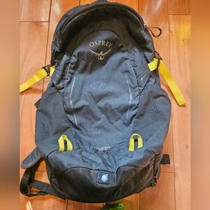 Osprey Blue/Gray 18L Hike Lite Hiking Backpack With Rain Cover